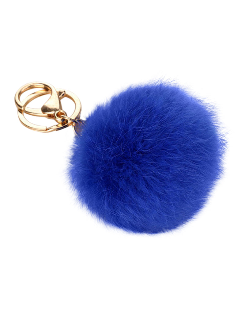 Fellbommel Anhänger - blau
